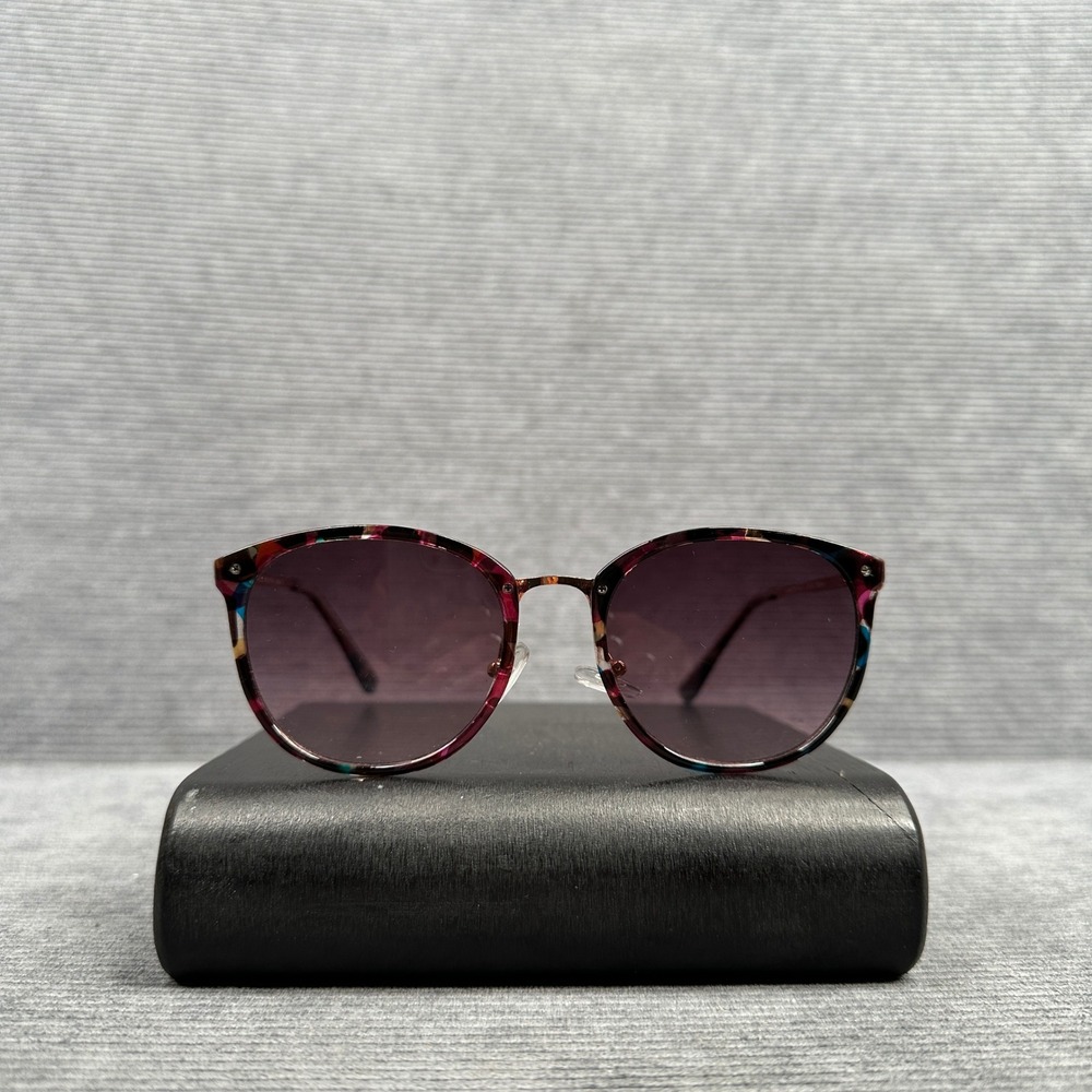 Elle Round Sunglasses Multi-Color Tortoise Rose Gold WEL01SG01 53-21-138 Y2k